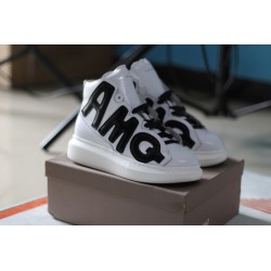 AMQ oversized sneakers white