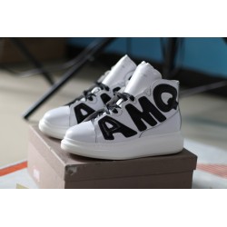 AMQ oversized sneakers white