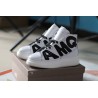 AMQ oversized sneakers white