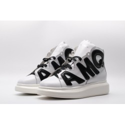 AMQ oversized sneakers white