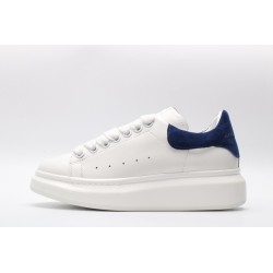 AMQ white&amp;blue oversized sneakers