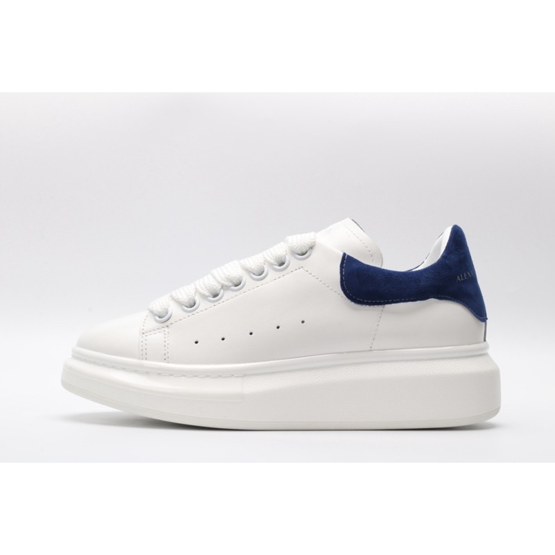 AMQ white&amp;blue oversized sneakers