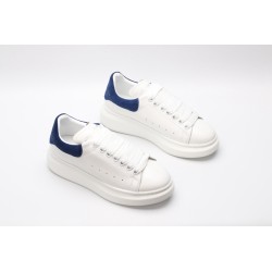 AMQ white&amp;blue oversized sneakers