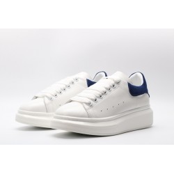 AMQ white&amp;blue oversized sneakers