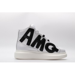 AMQ oversized sneakers white