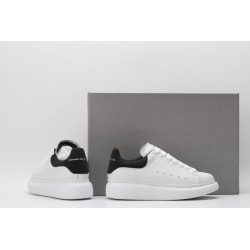 AMQ white&amp;black oversized sneakers