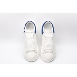 AMQ white&amp;blue oversized sneakers