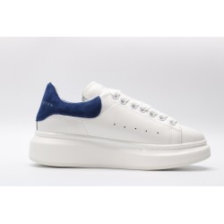 AMQ white&amp;blue oversized sneakers