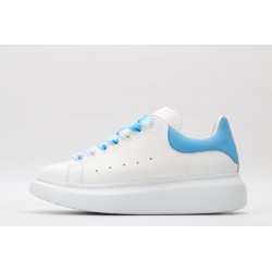 AMQ white&amp;sky blue oversized sneakers