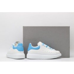 AMQ white&amp;sky blue oversized sneakers