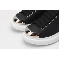 AMQ black oversized sneakers