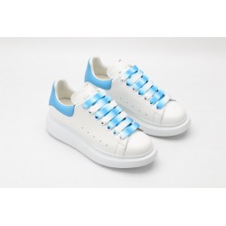 AMQ white&amp;sky blue oversized sneakers