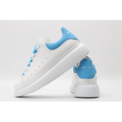 AMQ white&amp;sky blue oversized sneakers