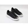 AMQ black oversized sneakers