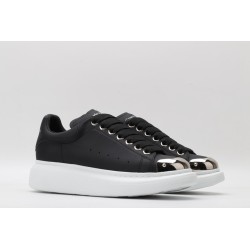 AMQ black oversized sneakers