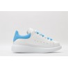 AMQ white&amp;sky blue oversized sneakers