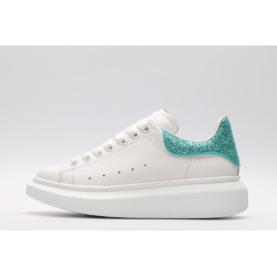 AMQ oversized sneakers with blue heel