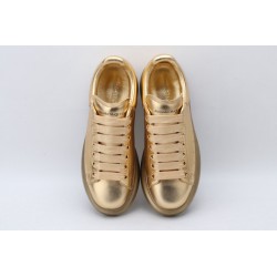 AMQ Gold oversized sneakers