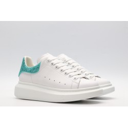 AMQ oversized sneakers with blue heel