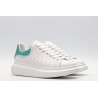 AMQ oversized sneakers with blue heel