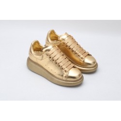 AMQ Gold oversized sneakers