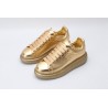 AMQ Gold oversized sneakers