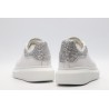 AMQ oversized sneakers with siL*Ver heel