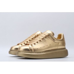 AMQ Gold oversized sneakers