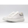 AMQ oversized sneakers with siL*Ver heel