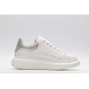 AMQ oversized sneakers with siL*Ver heel