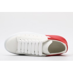 AMQ oversized sneakers with red heel