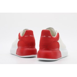 AMQ oversized sneakers with red heel