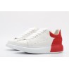 AMQ oversized sneakers with red heel