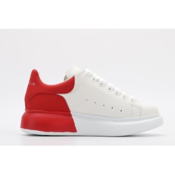 AMQ oversized sneakers with red heel