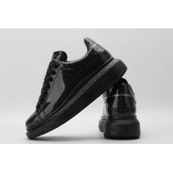 AMQ Oversized glitter sneakers