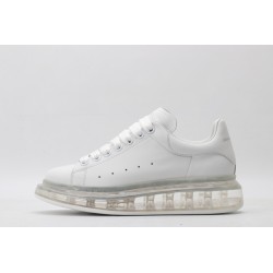 AMQ white oversized sneakers