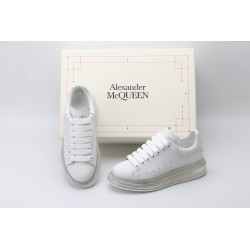 AMQ white oversized sneakers