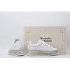 AMQ white oversized sneakers