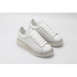 AMQ white oversized sneakers