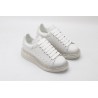 AMQ white oversized sneakers