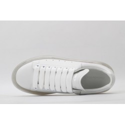 AMQ white oversized sneakers