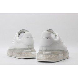 AMQ white oversized sneakers