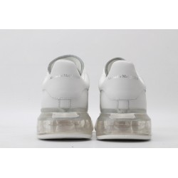 AMQ white oversized sneakers