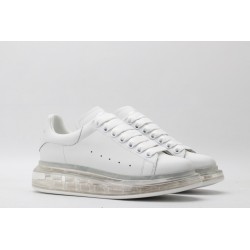 AMQ white oversized sneakers