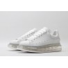 AMQ white oversized sneakers