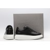 AMQ black oversized sneakers