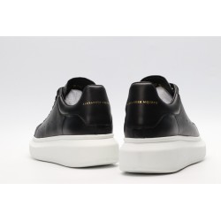 AMQ black oversized sneakers