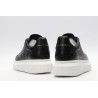 AMQ black oversized sneakers