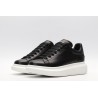 AMQ black oversized sneakers