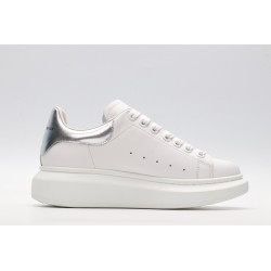 AMQ oversized sneakers with siL*Ver heel